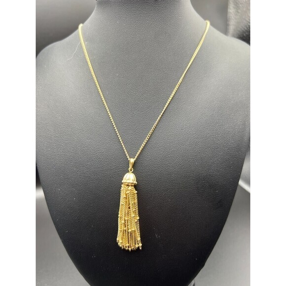 Source Unknown Jewelry - Long Tassel Necklace